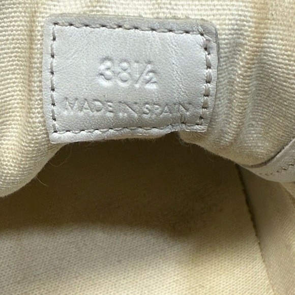 Jimmy Choo Brown and White Sneakers with Leopard Print - Picture 4 of 16